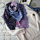 Women's cotton handkerchief in boho style berry. Shawls1. ZanKa. Online shopping on My Livemaster.  Фото №2