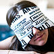 Sleep mask 'Newspaper spread'. Sleep masks. Good morning. My Livemaster. Фото №4