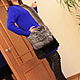 Coat knitted 'Blue'. Coats. Shop Tatiana Panova. My Livemaster. Фото №4