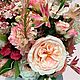 Композиция из премиальных искусственных цветов в вазе. Композиции. Flower&Deco. Интернет-магазин Ярмарка Мастеров.  Фото №2