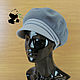 Order Designer women's cap from ecomech. Five colors. Mishan (mishan). Livemaster. . Caps1 Фото №3