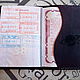 Обложка на паспорт "Космонавт". Обложка на паспорт. Тимур. Ярмарка Мастеров.  Фото №5