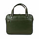 Laptop bag 'Cheshire on a branch'. Classic Bag. Pelle Volare. My Livemaster. Фото №5