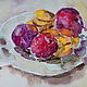 PAINTING STILL LIFE PLUM FRUIT PAINTING STILL LIFE BUY A PICTURE. Pictures. orlovaalla. My Livemaster. Фото №6