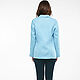 Loose jacket made of blue linen. Jackets. etnoart (etnoart). My Livemaster. Фото №4