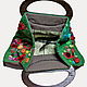 Knitted bag 'Poppy field' based on Claude Monet-large. Classic Bag. asmik (asmik). My Livemaster. Фото №4