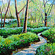 Pintura al óleo de la Primavera en el bosque de Elena, Pictures, Rossosh,  Фото №1