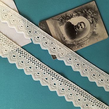 Материалы для творчества ручной работы. Ярмарка Мастеров - ручная работа Кружевное шитье на батисте. Артикул 1339.. Handmade.