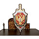The coat of arms of the FSB of Russia in the Omsk region
89087961144, 89236905757, in stock