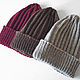 Knitted hat-cone ' Ellen'. Caps. marishino. Online shopping on My Livemaster.  Фото №2