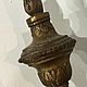 Винтаж: Пара старинный настенный канделябр бра бронза. Бра винтажные. сКЛАДъ. Ярмарка Мастеров.  Фото №4