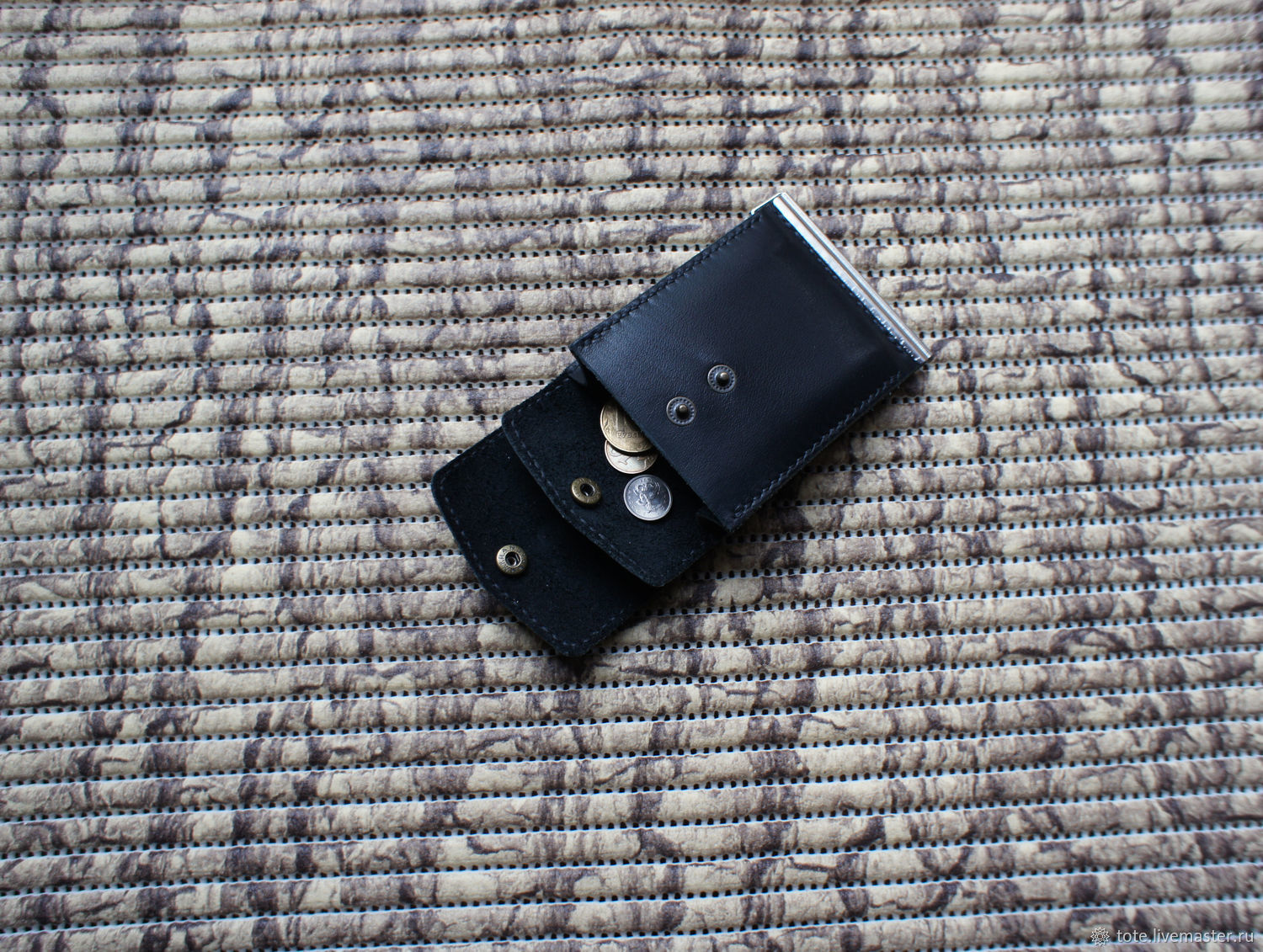 Зажим для денег из натуральной кожи купить в интернет-магазине Ярмарка ...