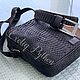 Handbag made of Python skin, Men\'s bag, Moscow,  Фото №1