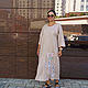 Copy of Maxi linen dress with embroidery. Dresses. NATALINI. My Livemaster. Фото №8