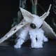 Moth textile ' White', Stuffed Toys, Moscow,  Фото №1