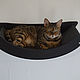 Shelf-hammock for cats ' Luna', Pet Hammock, Pleasant,  Фото №1