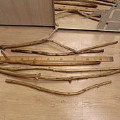 Материалы для творчества handmade. Livemaster - original item Apple wood. dried twig. for flower arranging and macrame. Handmade.