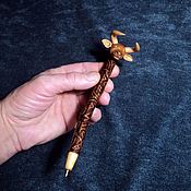 Субкультуры handmade. Livemaster - original item Fountain pen-the amulet totem sign is Taurus 