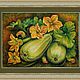 Картина "Кабачки" натюрморт с овощами пастелью. Картины. Картины  Оксаны Силантьевой (oxana-art). Ярмарка Мастеров.  Фото №6