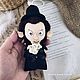 Заказать Сувенир подвеска ручной работы А. С. Пушкин. 🌲Nosova Warm Crafts🌲. Ярмарка Мастеров. . Елочные игрушки Фото №3