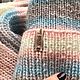 Заказать Шапка такори и шарф "Ванильное Небо". Yulia_Knit вязаные аксессуары. Ярмарка Мастеров. . Комплекты головных уборов Фото №3