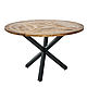 Solid wood dining table, AGVID, round, Tables, Rostov-on-Don,  Фото №1