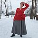  Алый. Кардиганы. Наталья Багаева (nbagaeva). Интернет-магазин Ярмарка Мастеров.  Фото №2