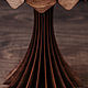 Настольный деревянный светильник Астеко палисандр, лампа из дерева. Настольные лампы. Деревянные светильники Woodshire (woodshire). Интернет-магазин Ярмарка Мастеров.  Фото №2