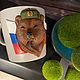 Заказать Кружка с медведем из полимерной глины. Творческое Местечко. Ярмарка Мастеров. . Кружки и чашки Фото №3