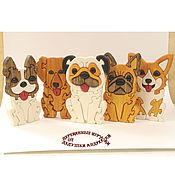 Куклы и игрушки handmade. Livemaster - original item Puzzles and puzzles: Dogs Team Woof!. Handmade.