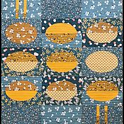 "Mushroom rain" quilt Patchwork