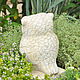 Owl figurine in the style of Provence, decoration for flower beds garden owl. Figurines. Decor concrete Azov Garden. My Livemaster. Фото №6