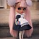 Кукла Blythe блайз -куколка школьница Kristina. Кукла Кастом. Юлия. Интернет-магазин Ярмарка Мастеров.  Фото №2