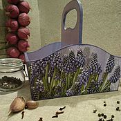 Для дома и интерьера handmade. Livemaster - original item Box(cradle) to spice Hyacinths. Handmade.