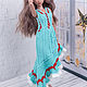 Вязаное платье для Минифи 1/4 BJD. Одежда для кукол. ToyFairyTale. Ярмарка Мастеров.  Фото №9