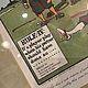 Винтаж: Гольф принт карикатура, фигура латунь антик. Предметы интерьера винтажные. сКЛАДъ 2. Ярмарка Мастеров.  Фото №4