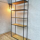 Стеллаж в стиле лофт LF-440. Стеллажи. Leo-loft. Ярмарка Мастеров.  Фото №4