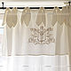The curtains are linen with embroidery. Curtains1. Linenburg. Online shopping on My Livemaster.  Фото №2