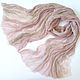 Dusty Rose Silk Scarf Stole Batik. 100% silk. Wraps. Silk Batik Watercolor ..VikoBatik... My Livemaster. Фото №4