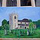 Picture: ' The English Church'. Pictures. Popovich V. amazing paintings. Online shopping on My Livemaster.  Фото №2