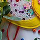 Развивающая игрушка-искалка Цыплёнок из фетра. Искалки. Ирина-рукодельница. Интернет-магазин Ярмарка Мастеров.  Фото №2