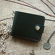 Сумки и аксессуары handmade. Livemaster - original item Leather wallet on a chain. Handmade.