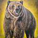 Oil painting Bear. Pictures. Picturesjulia. Online shopping on My Livemaster.  Фото №2