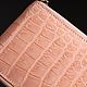 Кошелек из натуральной кожи крокодила IMA0018UUP4. Кошельки. CrocShop товары из экзотической кожи. Ярмарка Мастеров.  Фото №4