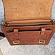 Классический портфель «Business style». Портфель. ALEX FLAIR • leather goods. Ярмарка Мастеров.  Фото №4