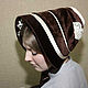 Order Velvet bonnet. Gleamnight bespoke atelier. Livemaster. . Hats1 Фото №3