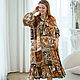 The dress 'Lorea' is brown. Dresses. Designer clothing Olesya Masyutina. Online shopping on My Livemaster.  Фото №2