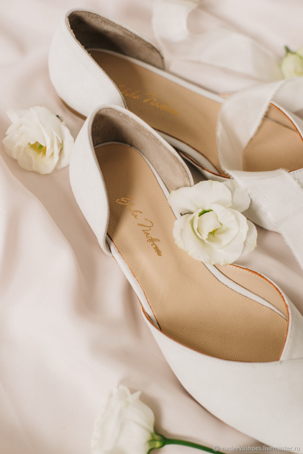 Обувь для невесты без каблука