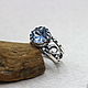 Antique Engagement Ring Rings For Women Rings For Men Blue Topaz. Rings. ArtBijou. My Livemaster. Фото №4
