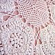 Punto servilleta de copo de nieve'. Swipe. Cross stitch and beads!. Ярмарка Мастеров.  Фото №10